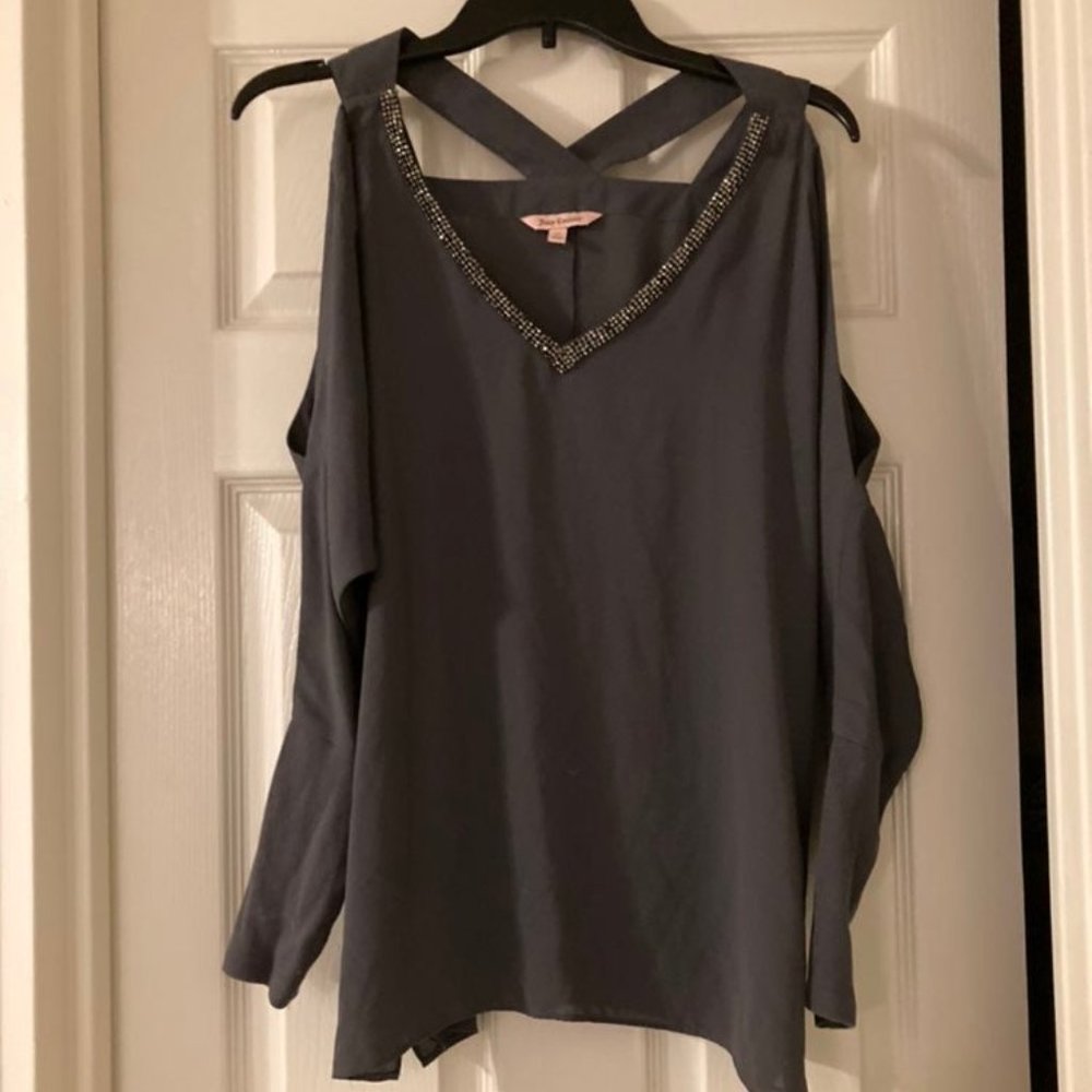 Juicy Couture Cold Shoulder Top